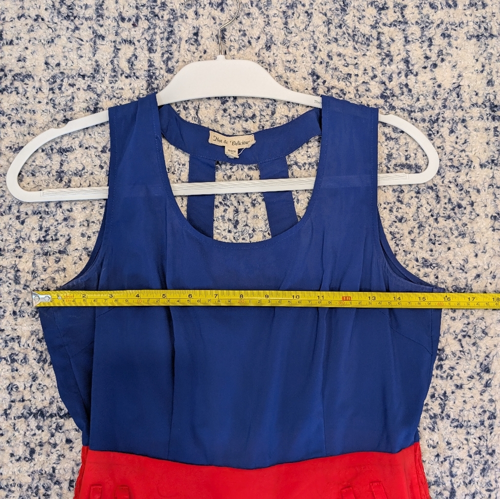Stylish Colorblock Dress - Picture 5 of 10